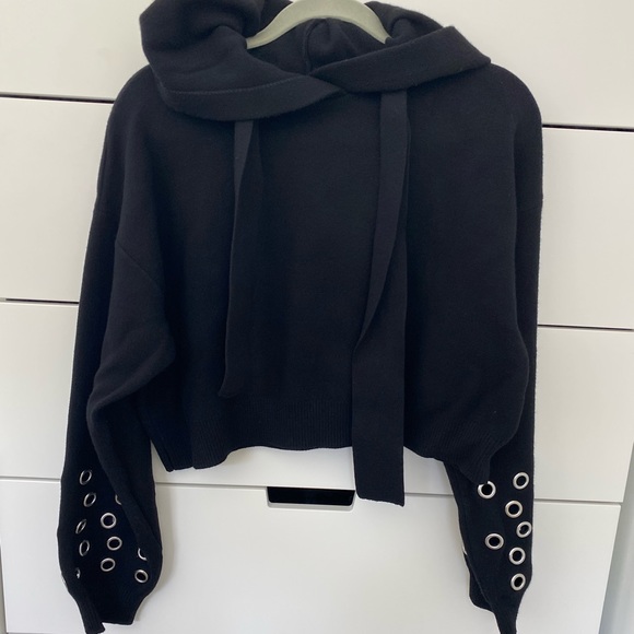 Zara Knit Hoodie - Picture 2 of 3